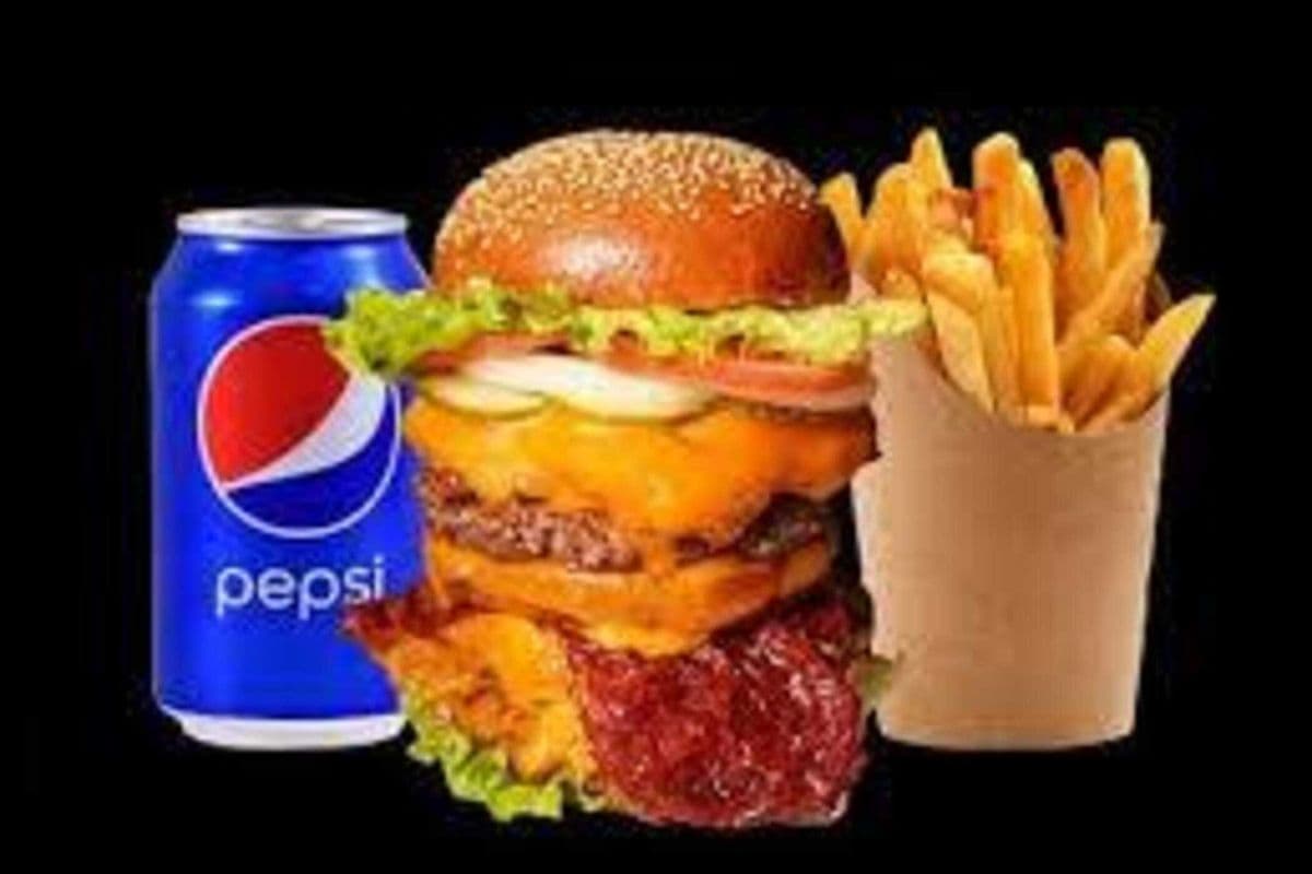 Double Blaze Burger