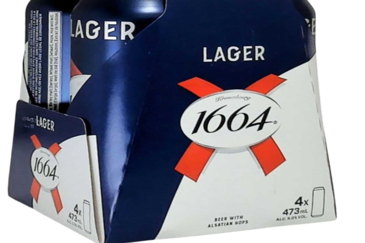 Kronenbourg 1664 Lager (4 x 473ml Can)