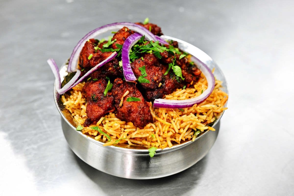 Fire Chicken Briyani