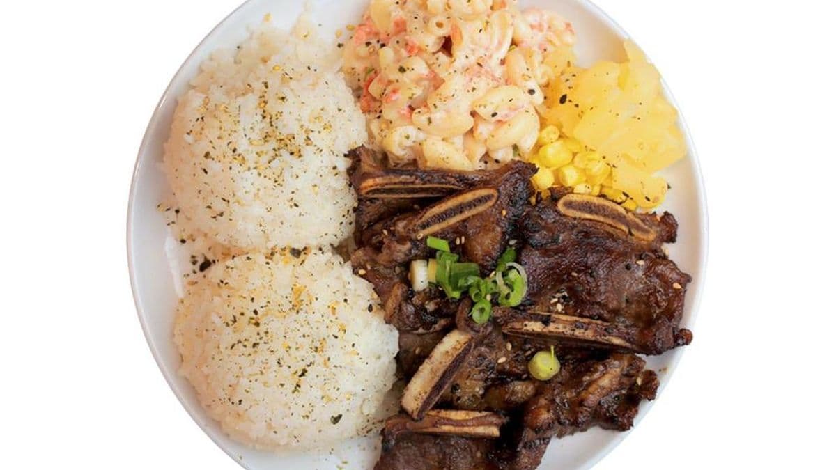 Maui Ribs Rice Bowl