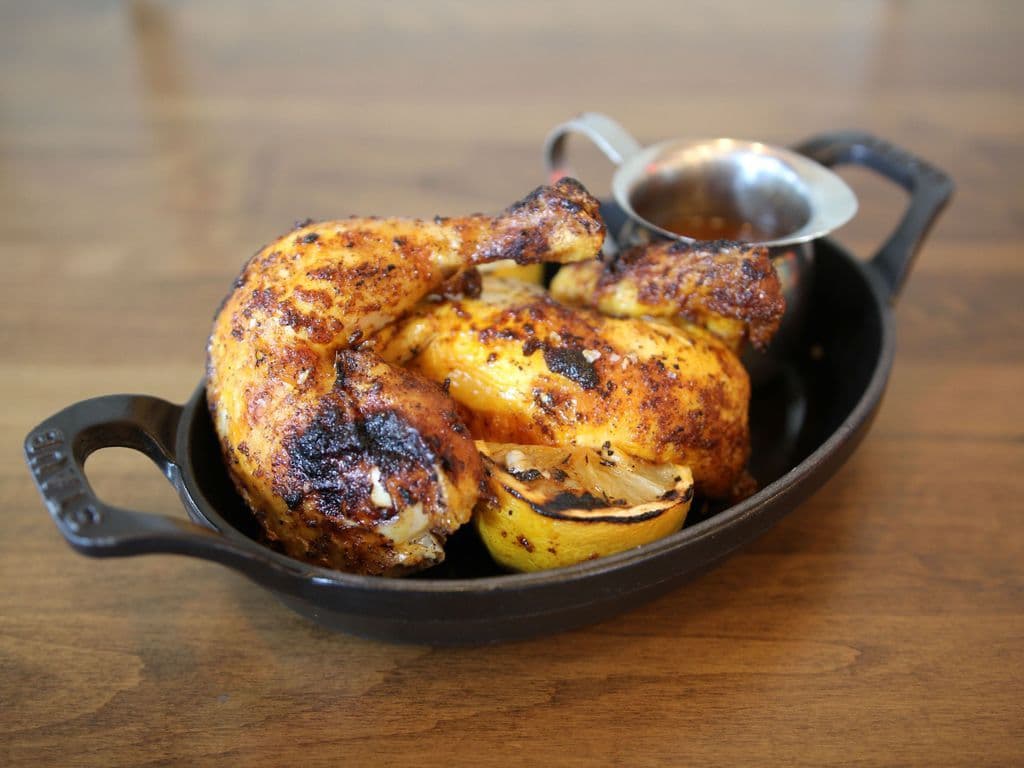 Half Chicken with side