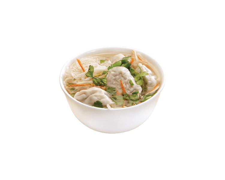 Shrimp Dumpling Soup