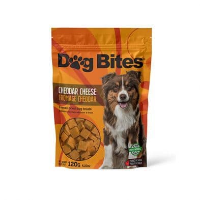Dog Bites Cheddar Cheese 120g