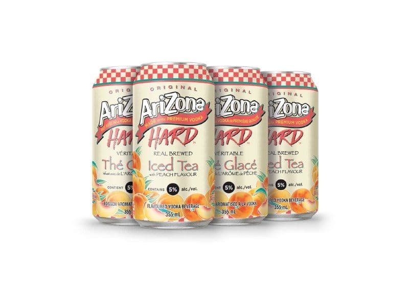 Arizona Hard Iced Tea Peach (6 Pack)