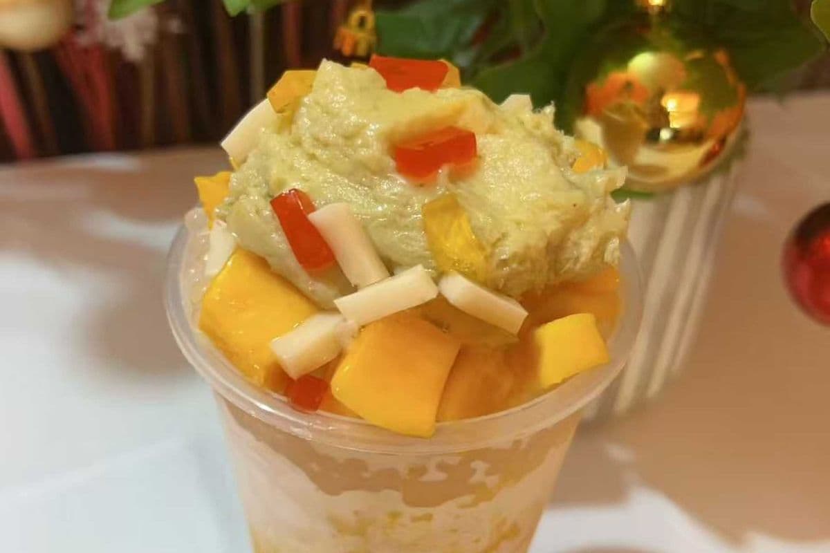 S12. Mango Durian Sago Icy / S12. 芒果榴莲西米露冰