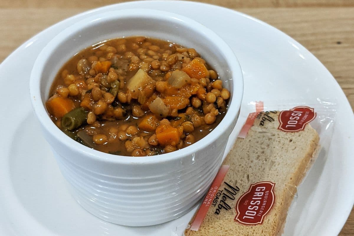 Organic Lentil Vegetable Soup