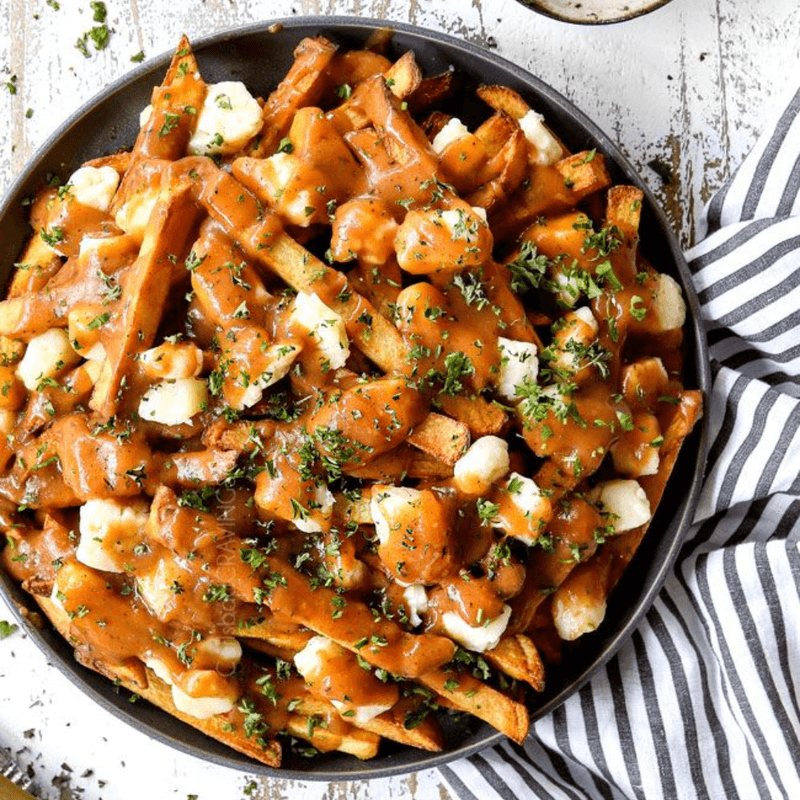 Poutine + Drink