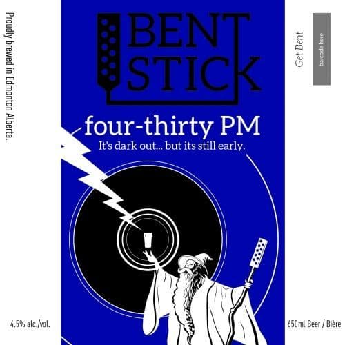 4:30PM Stout 473ml 4.5% abv