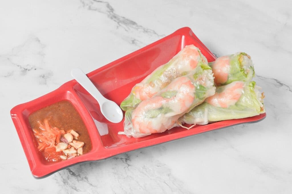 A3. Fresh Salad Rolls (2 pcs)