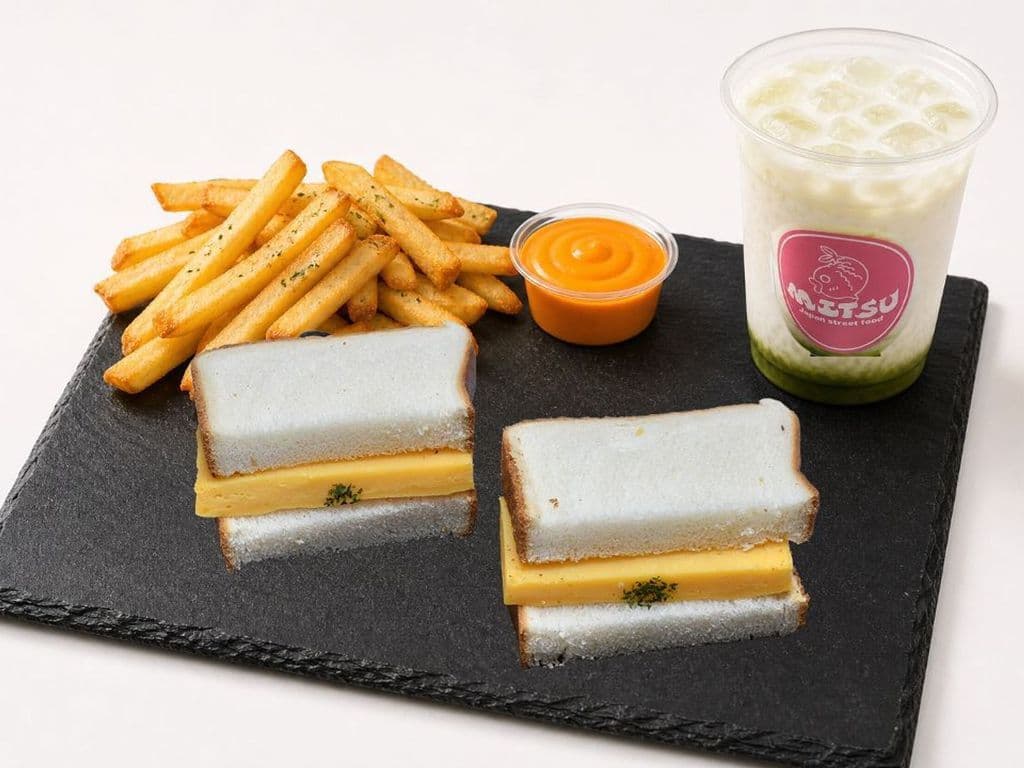 #7-Tamago Japa Sando (Eggs) Combo
