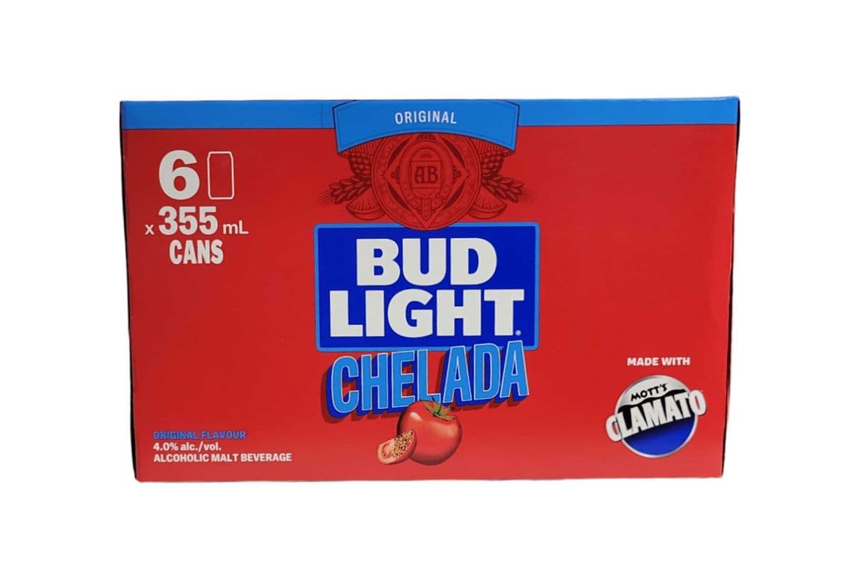 Bud Light Chelada (6 x 355 ml Cans)