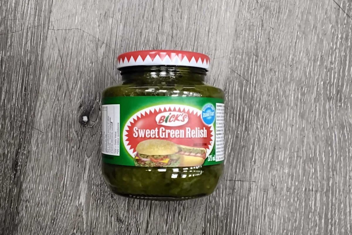 Bick's sweet green relish (375ml)