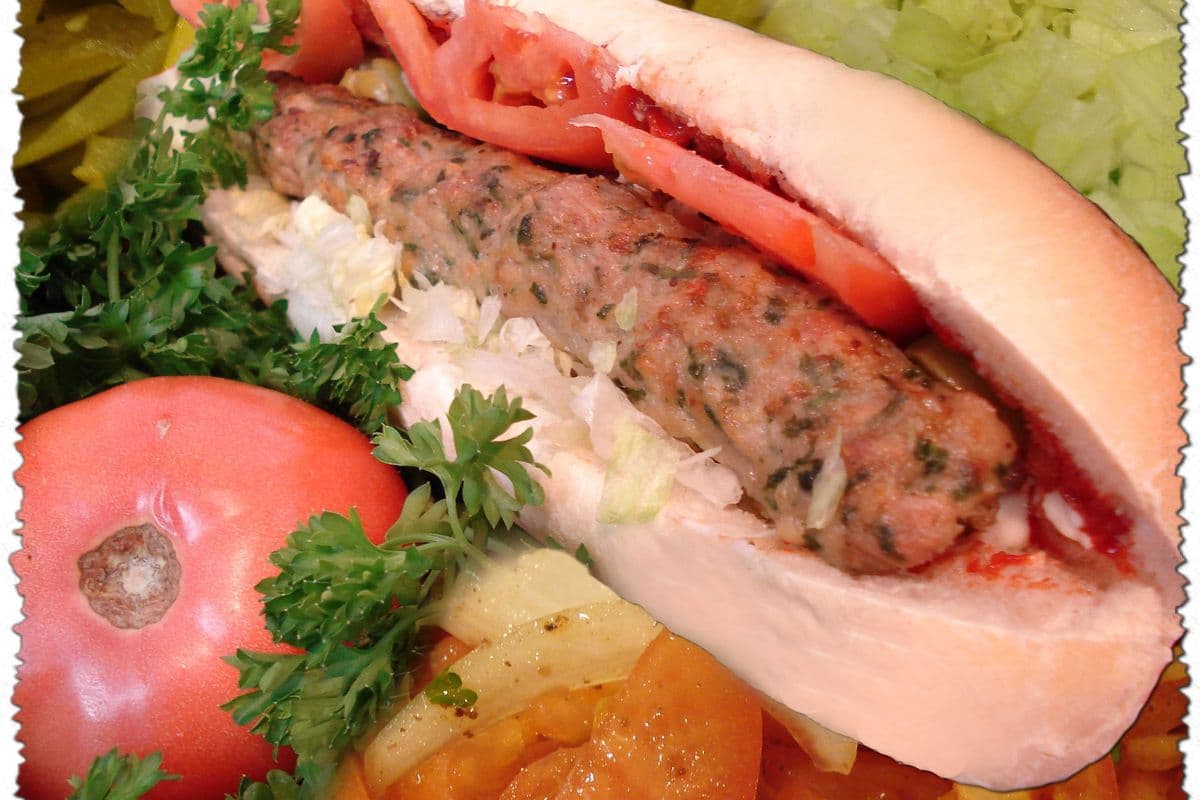 Sandwich au poulet Kafta / Kafta Chicken Sandwich