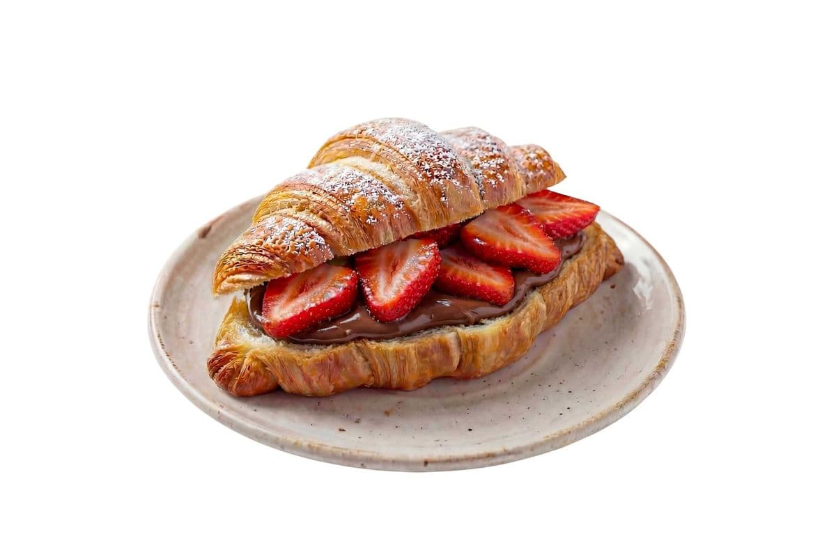 Strawberry Nutella Croissant
