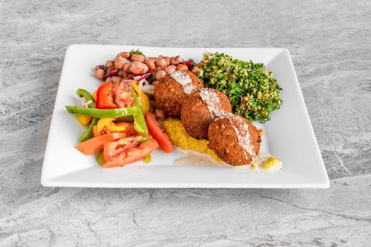 Assiette de falafel / Falafel Plate