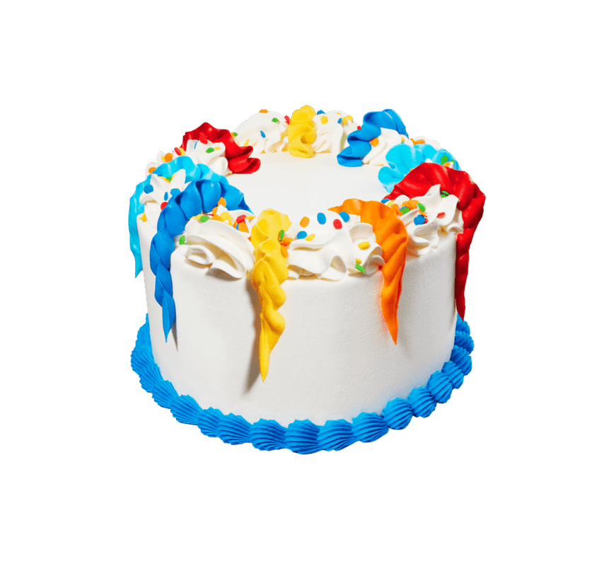 Celebration Cake (6" Round, 3" Height)