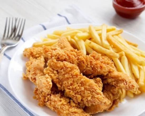 Chicken Strips and Fries (3 pcs)