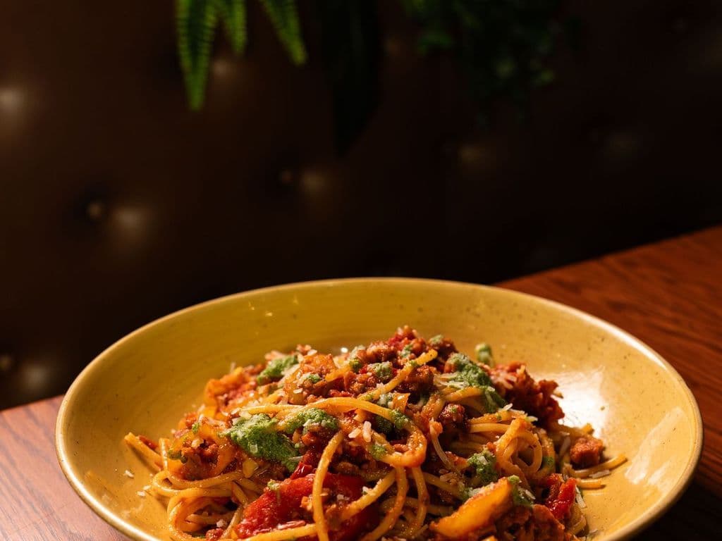 Spicy Chorizo Spaghetti