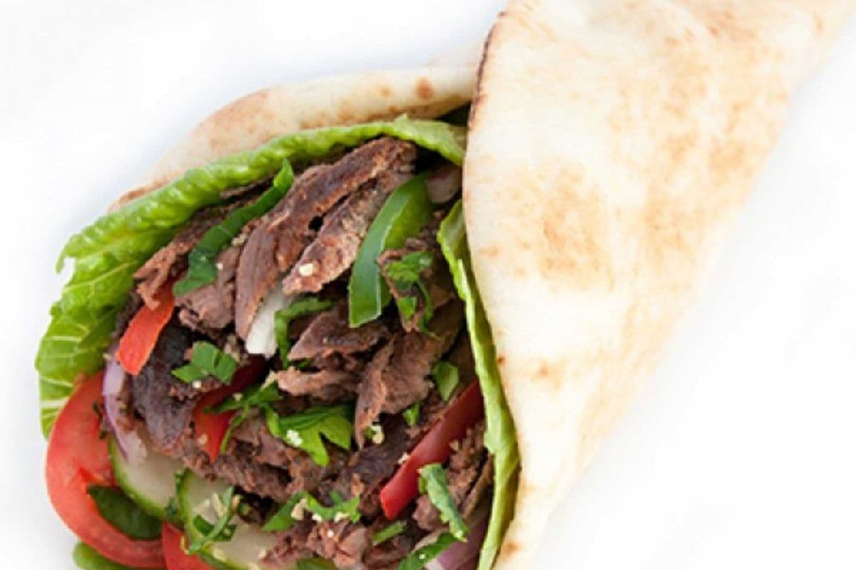 Beef Shawarma Wrap