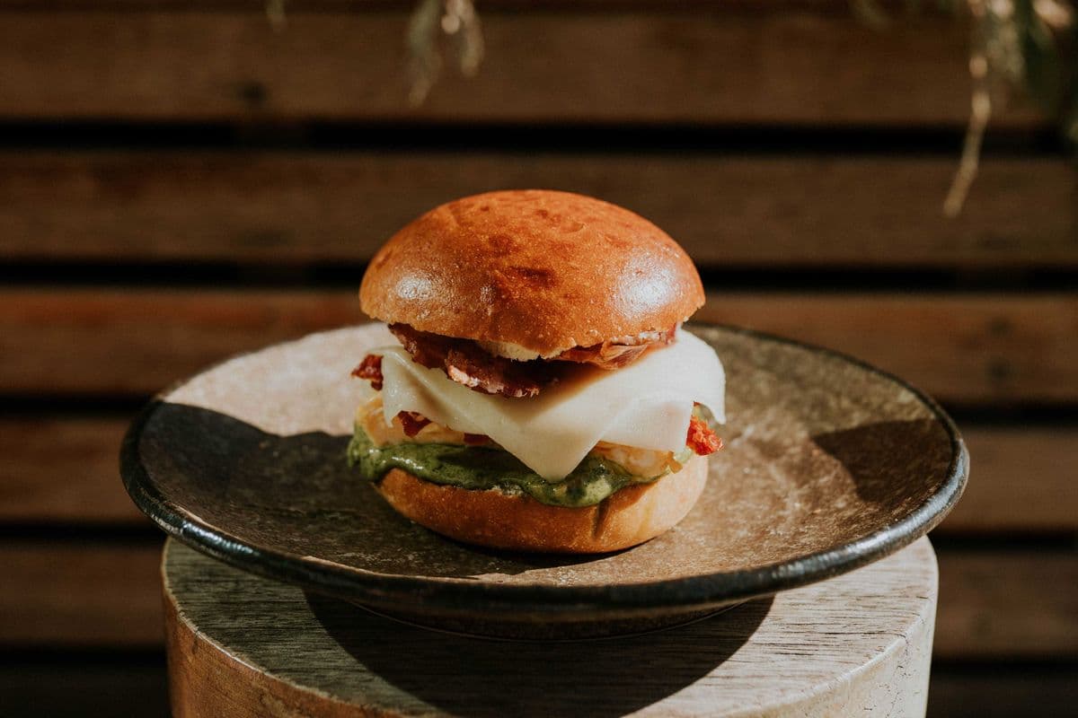 Monogram Breakfast Sandwich + Bacon