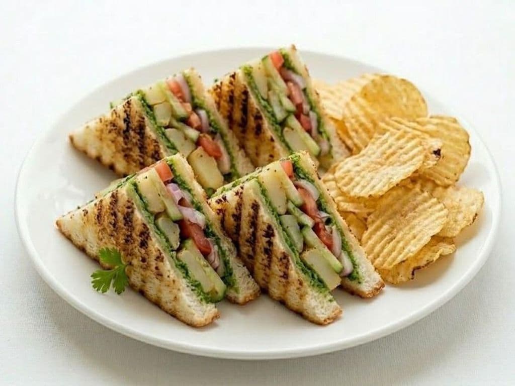 Aamchi Mumbai Sandwich Grilled