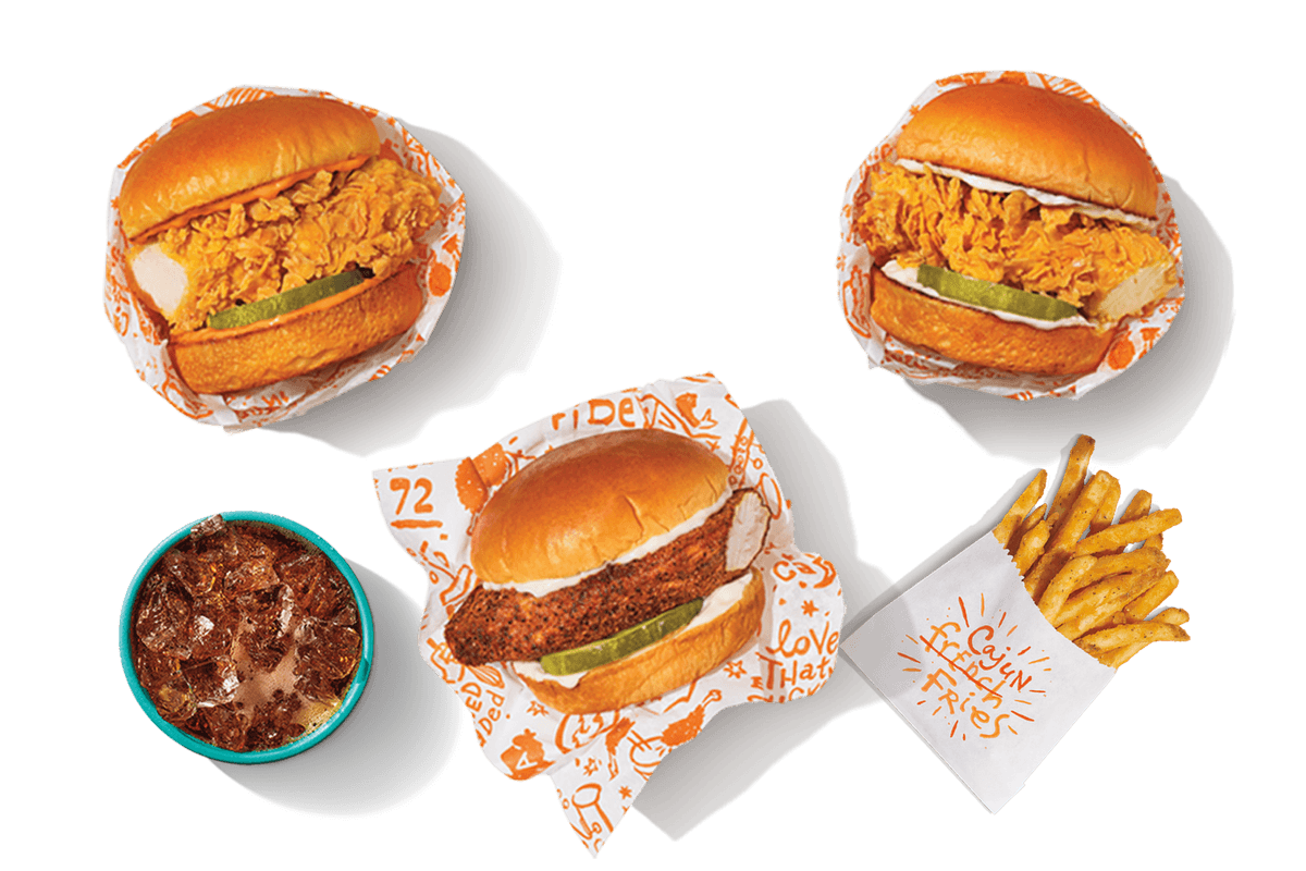 Mini Chicken Sandwich Trio Combo