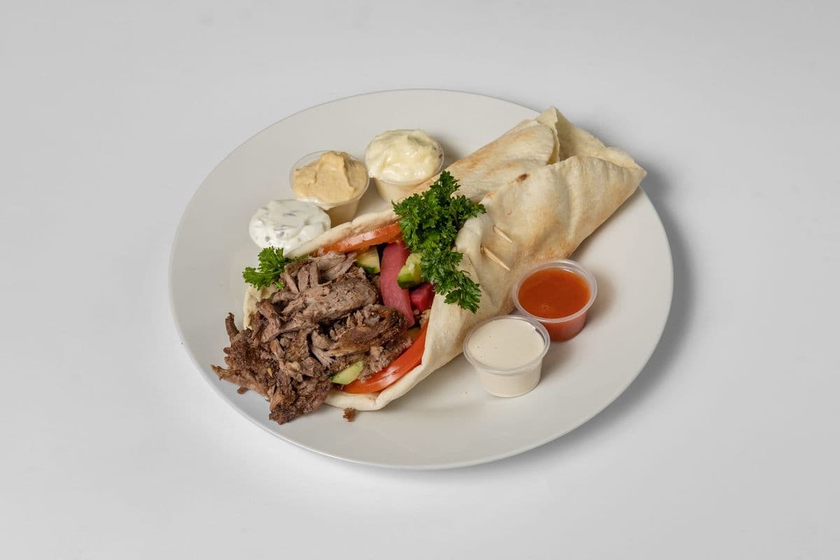 Beef Shawarma Wrap