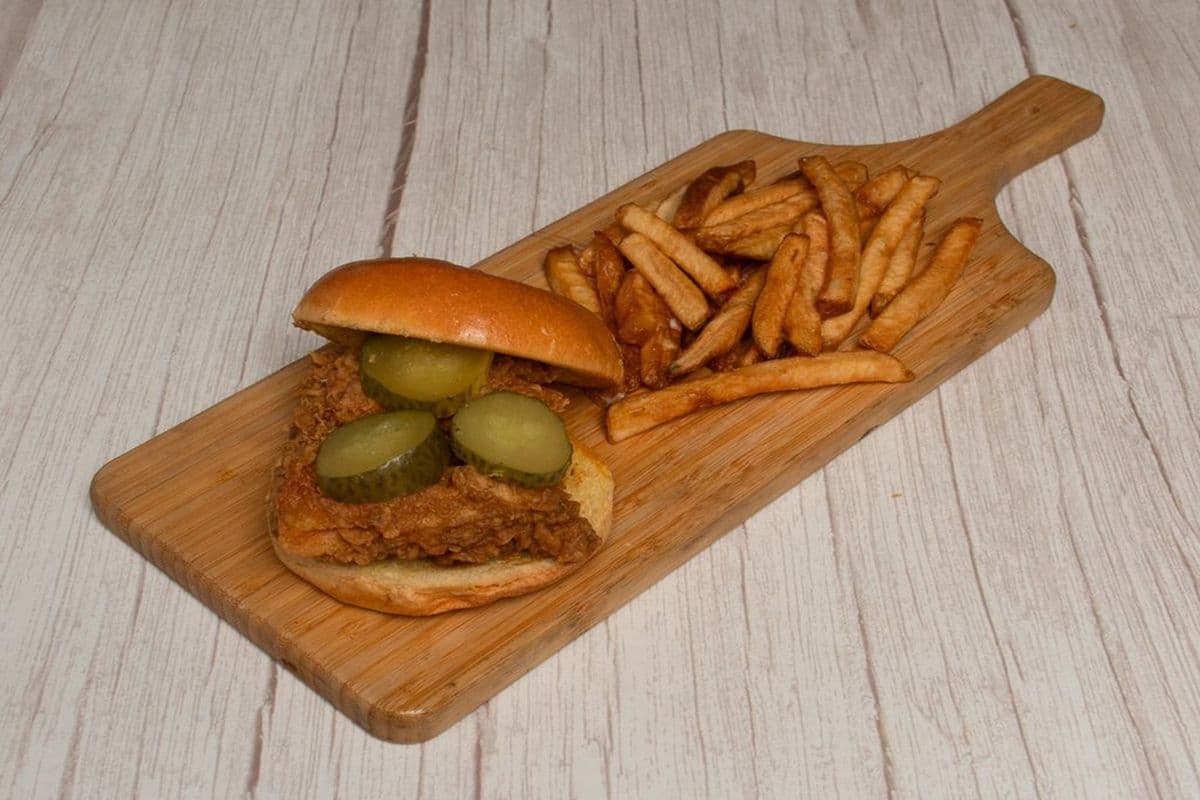 Chicken Sandwich with Fries