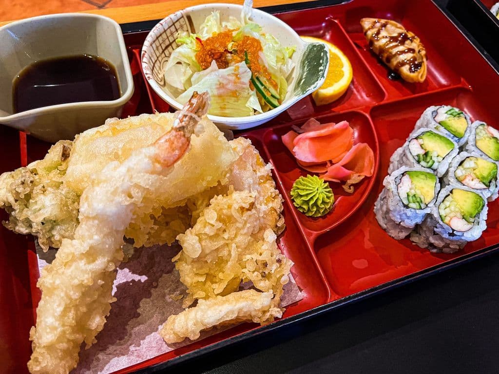 Tempura Cali Lunch