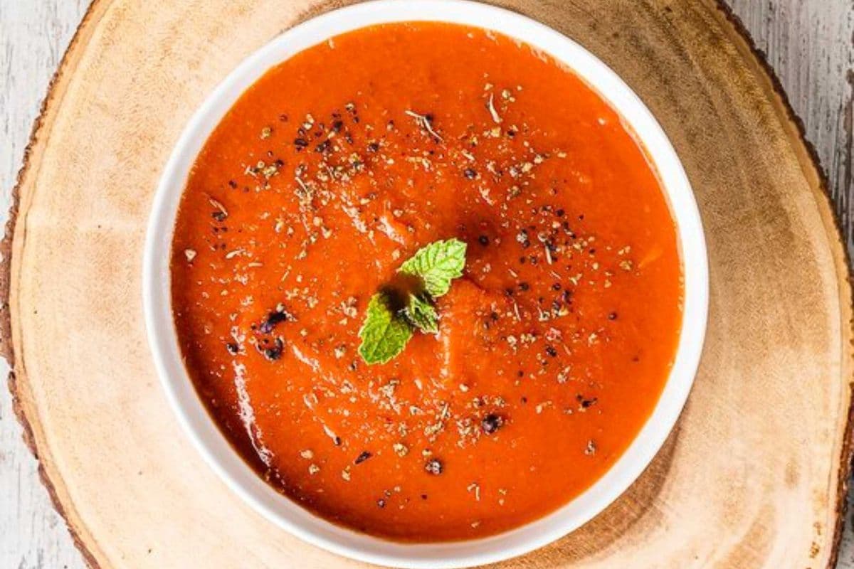 Vegan Tomato Basil Puree Soup (12 oz)