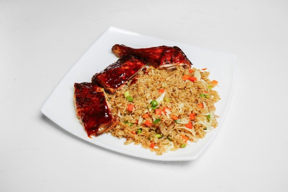 BBQ Chicken Fried Rice