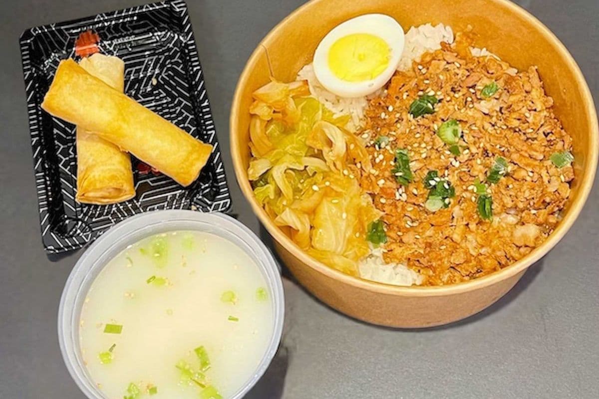 Taiwanese Rice Bowl Combo