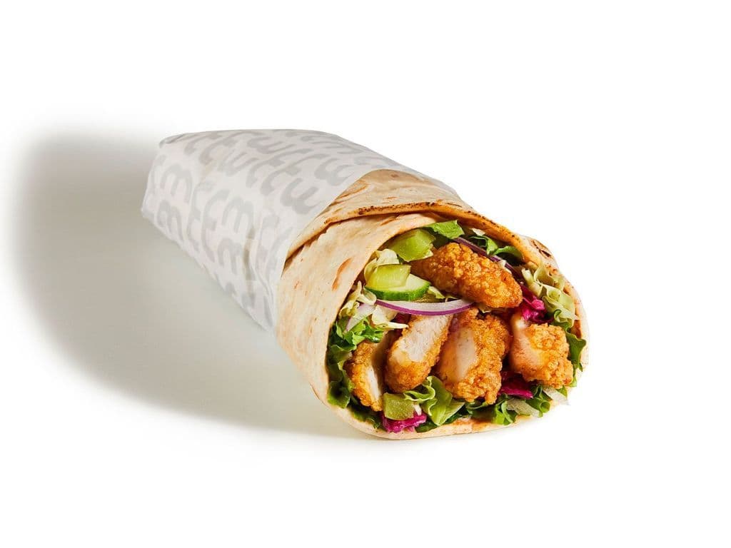 Chicken Schnitzel  Wrap