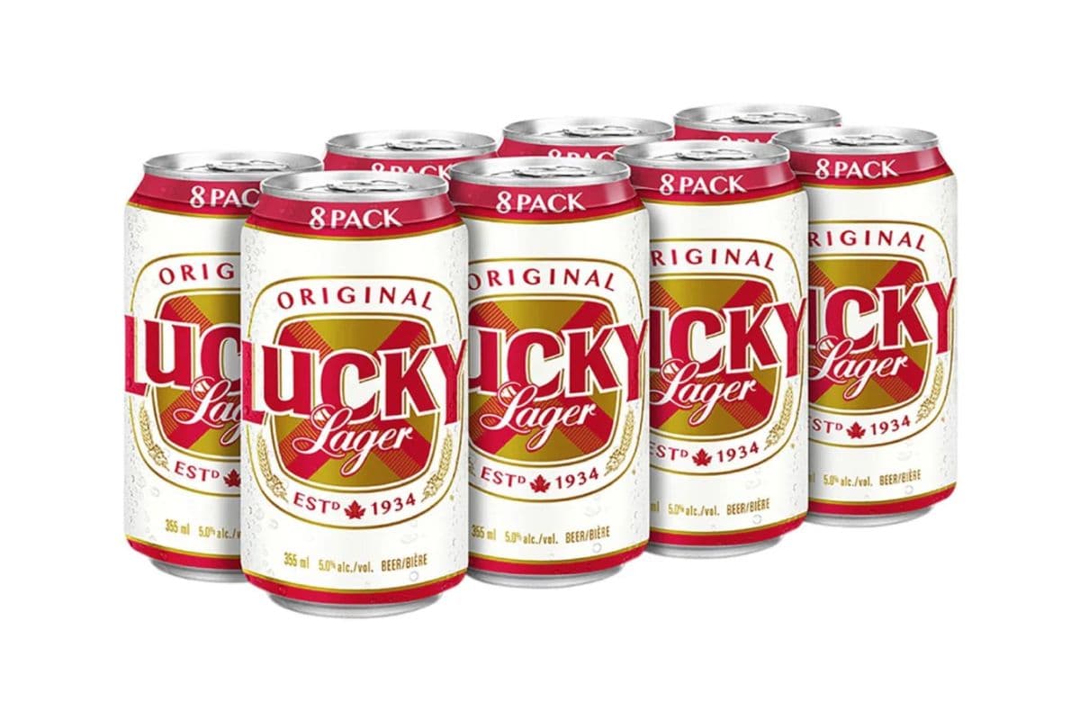 Lucky Lager (8 x 355mL Cans)