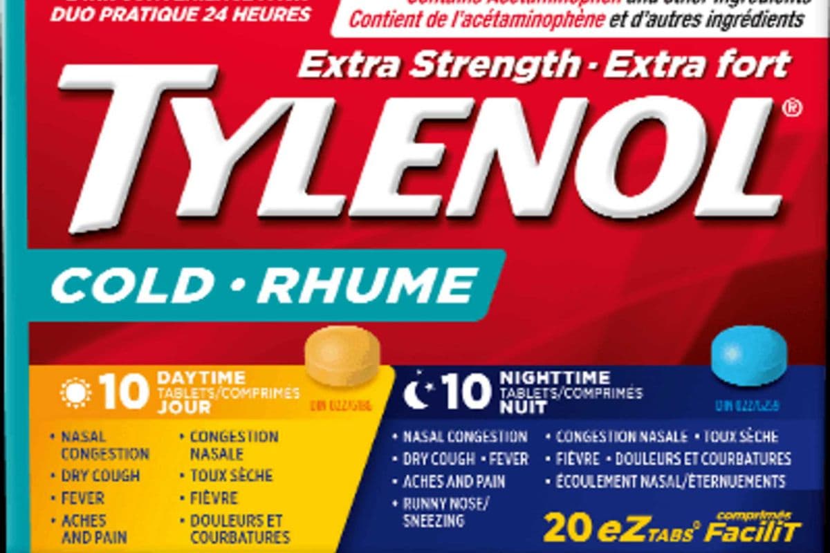 Tylenol Cold Day-Night( 20 pack)