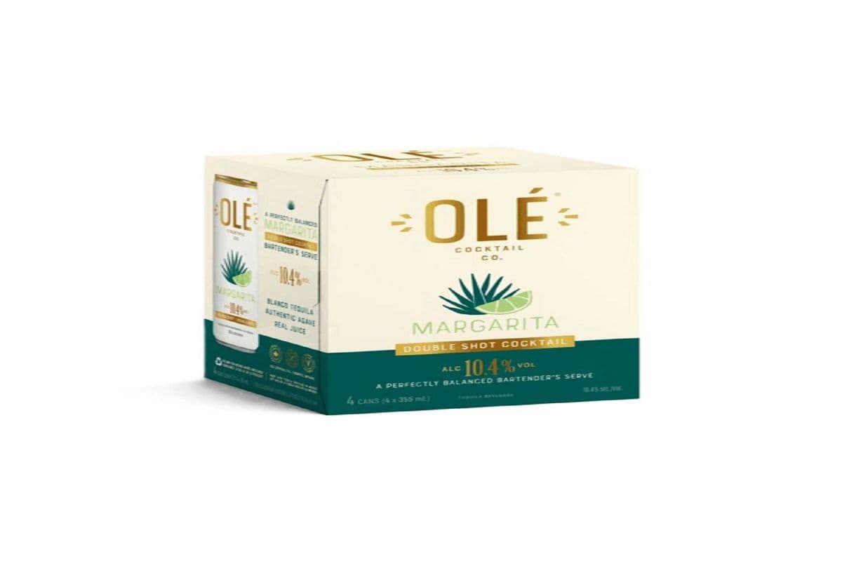 140950. OLE DOUBLE SHOT MARGARITA (4 x 355ML (CANS))