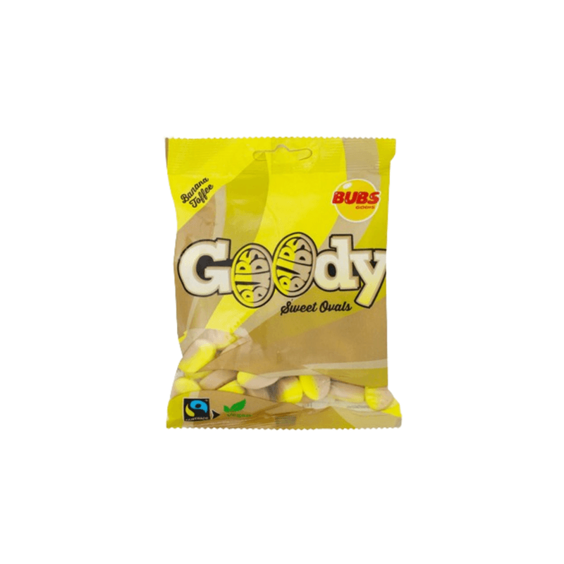 Bubs Banana Toffee Ovals - Sweden (90g)