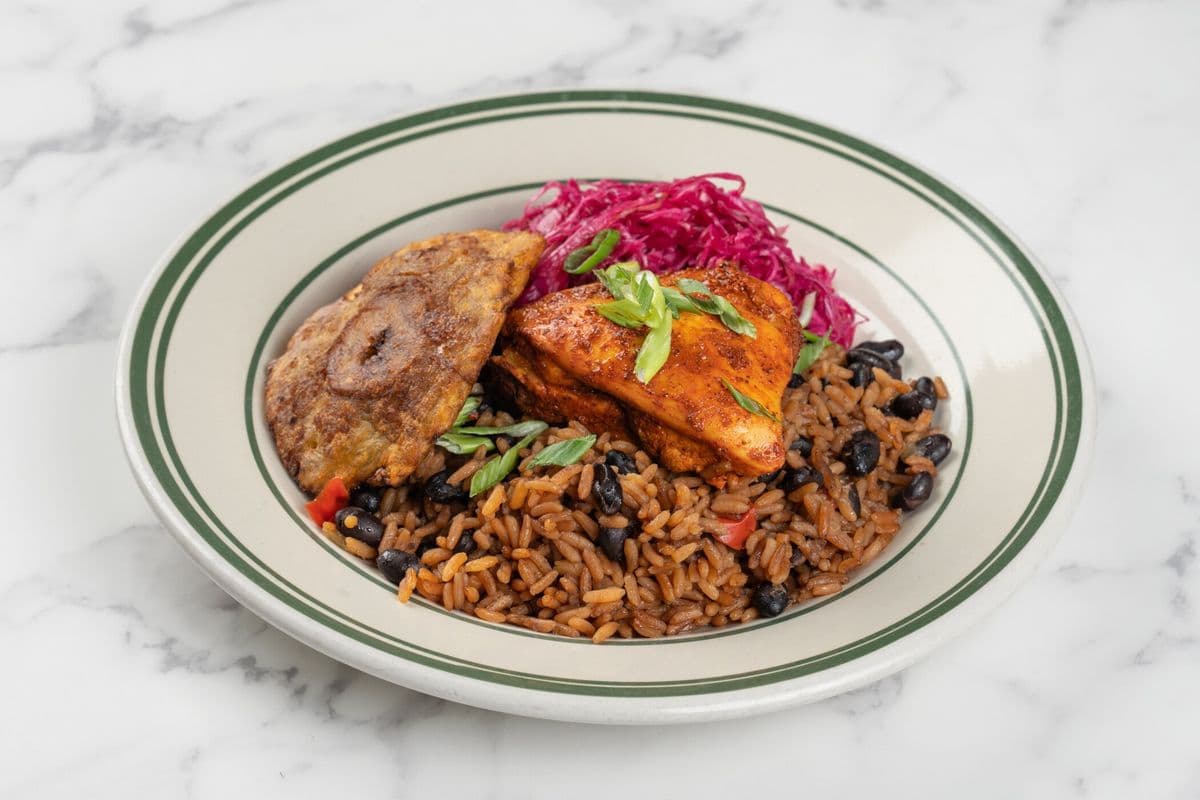 Achiote Roasted Chicken Plate