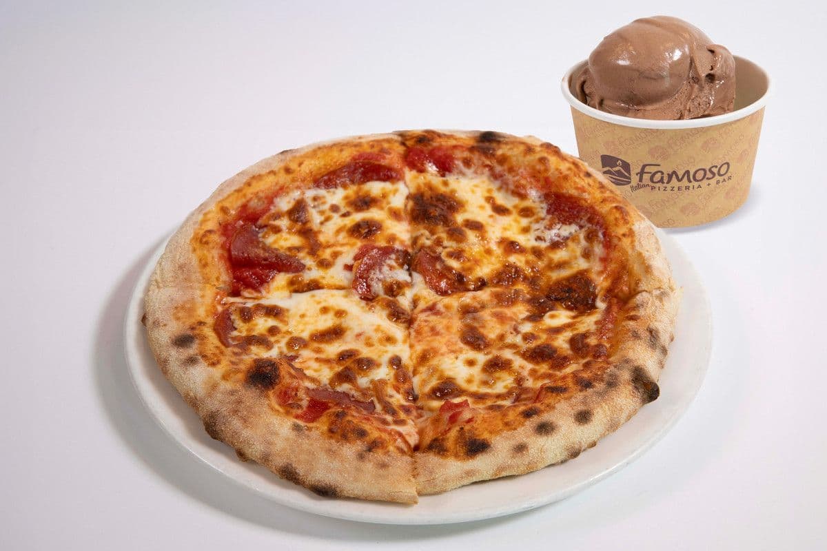 Kid's 8" Pepperoni Pizzetta