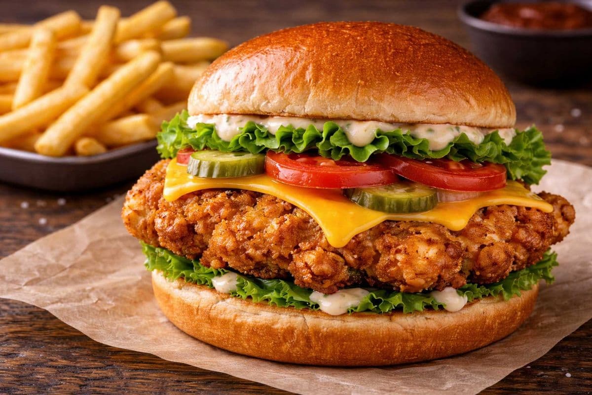 Crispy Chicken Burger