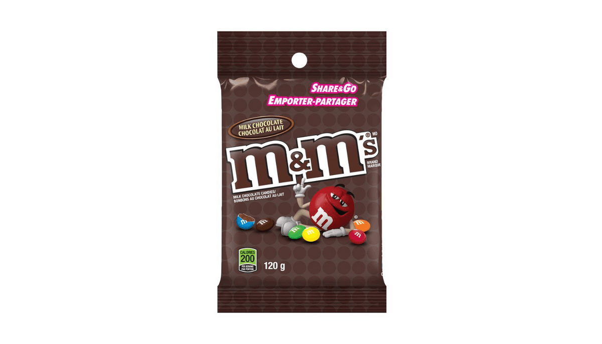 M&M's Choclate au Lait / Milk Chocolate 120g