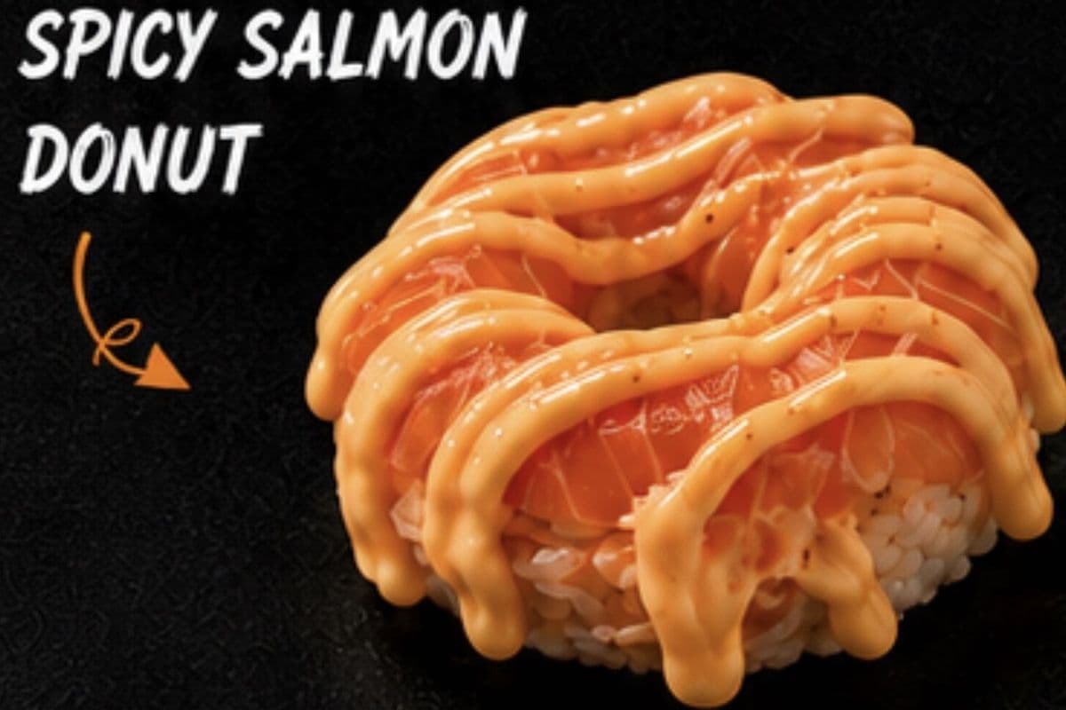 Spicy Salmon Donut