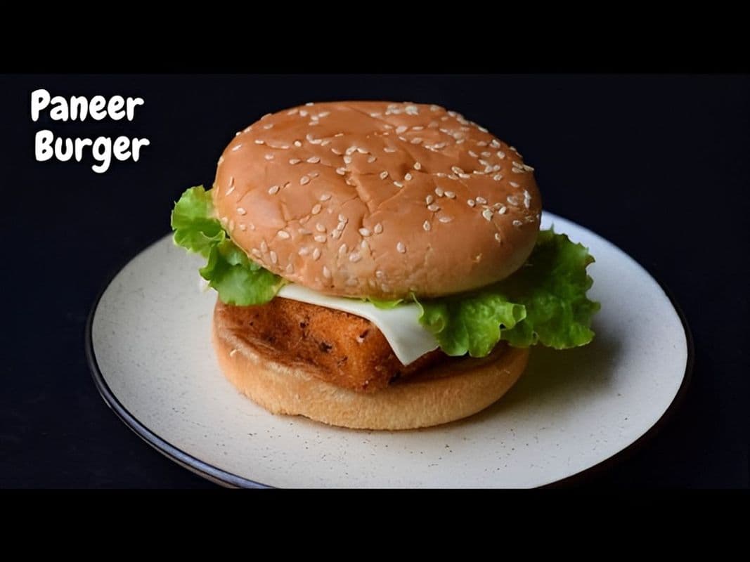 Paneer burger