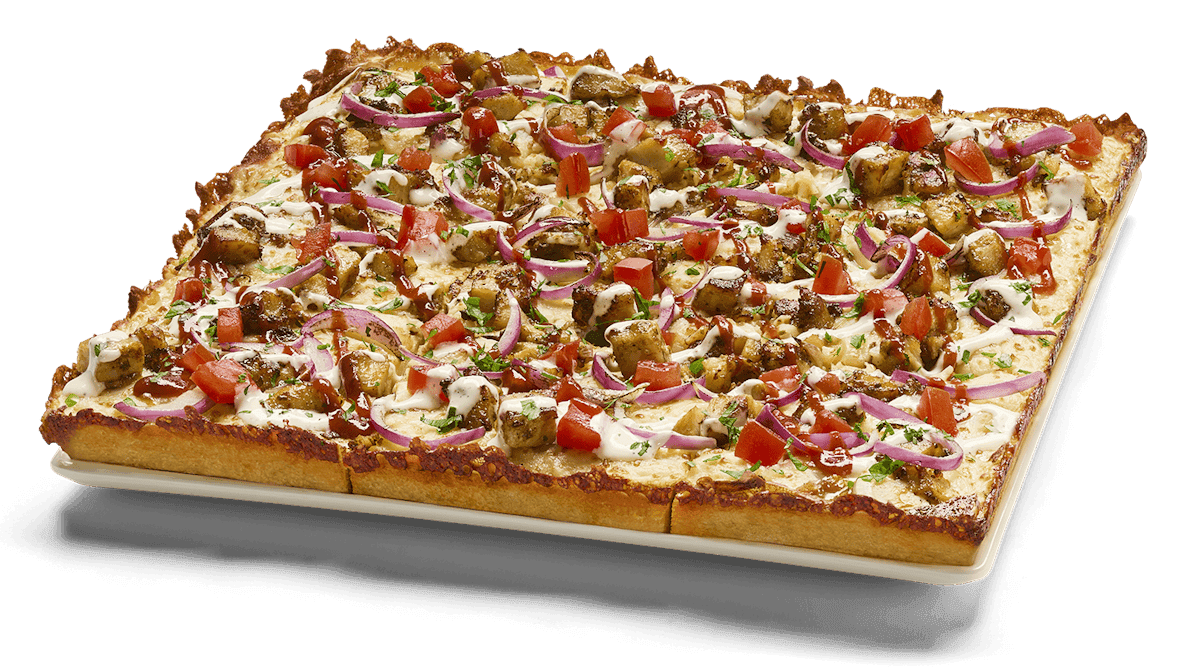 'Kickin’ Chicken Shawarma Squarefooter Pizza