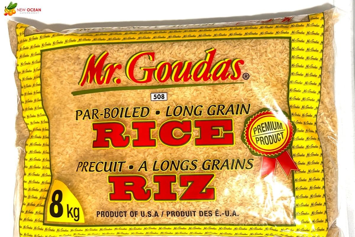 Mr. Goudas Parboiled Rice (17.6lb)