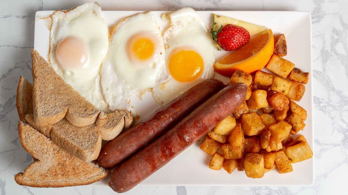 Farm Fresh Eggs Breakfast