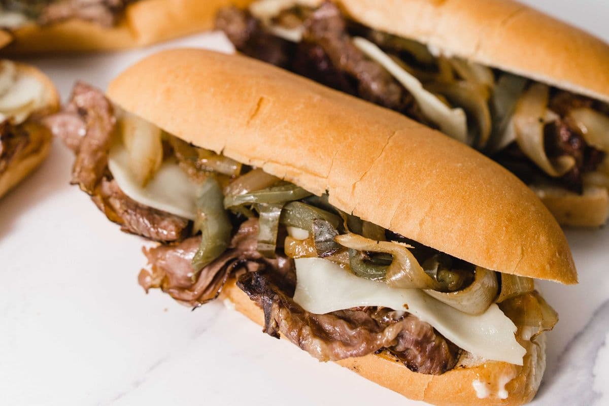 2 Philly Cheesesteak & Fries