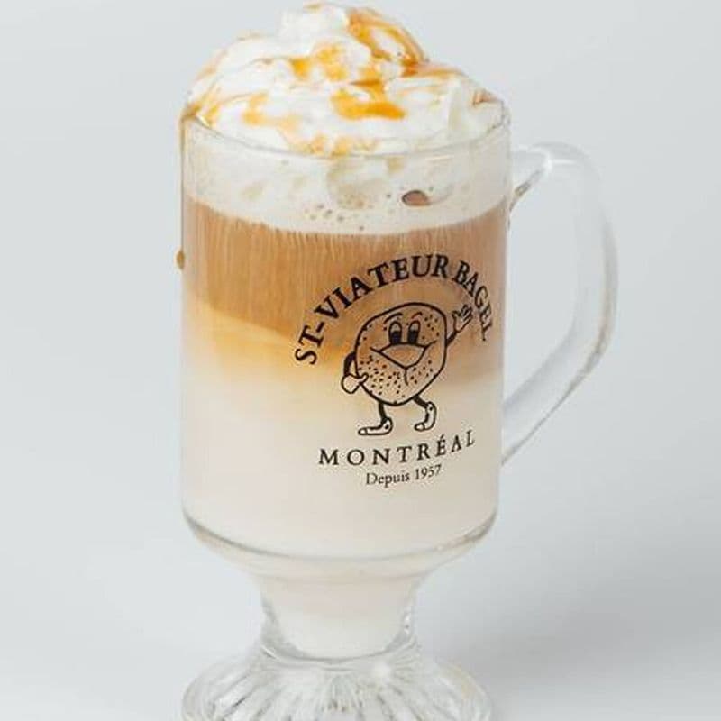 Café au lait caramel / Caramel Latte