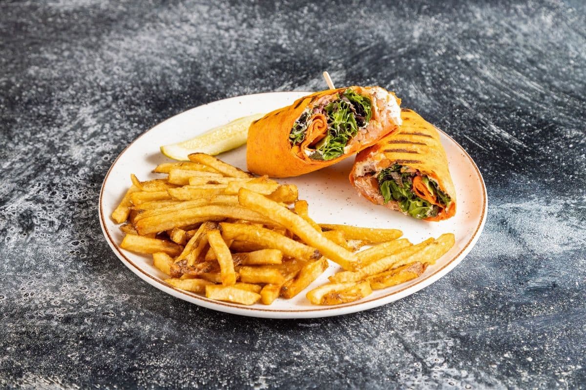 Smoked Salmon Wrap