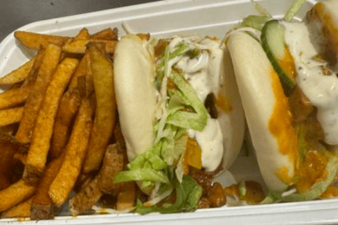 Butter Paneer Bao Sandwich (2pcs)